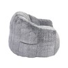 Kumasinova Faux Fur Giant Bean Bag Chair,Comfy Chair Stuffed High-Density Foam,Lazy Sofa with Armrests,Bean Bag Chairs for Adults in Living Room - 4 of 4