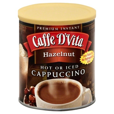 Cafee D Vita Cappuccino Hazelnut - Pack of 6 - 16 oz - image 1 of 1