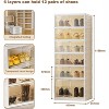 Shoe Rack Organizer for Closet, Stackable Sneaker Storage Shoe Cabinet for Hallway, Living Room, Closet - 3 of 4