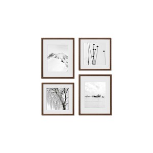 Haus and Hues Belford Gallery Wall Frame Set with Real Glass and Mat - 1 of 4