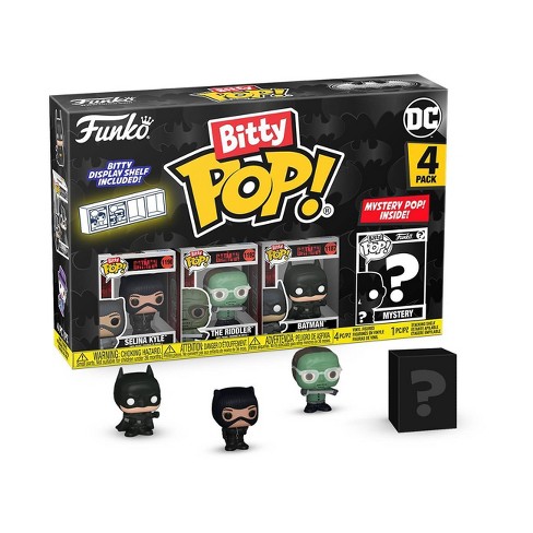 Funko Bitty Pop! Batman 85th Selina Kyle/the Riddler/batman /mystery  Figures - 4pk : Target