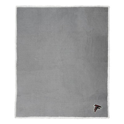 NFL Atlanta Falcons Waffle Sherpa Throw Blanket