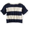 Aeropostale Womens Stripe Wide-fit Cropped Knit Sweater - 4 of 4