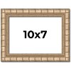 PosterPalooza | 10x7 Modern Bamboo Picture Frame, UV Acrylic, 5 Finishes - 2 of 4