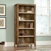 71" Dakota Pass 5 Shelf Bookcase Craftsman Oak - Sauder: Rustic Country Style, MDF, Laminate Finish, Adjustable Shelves: Vertical Storage - 4 of 4