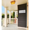 AuldHome Design Black and White Farmhouse Porch Signs, 2pc Set; Rustic Wall Decor - 4 of 4