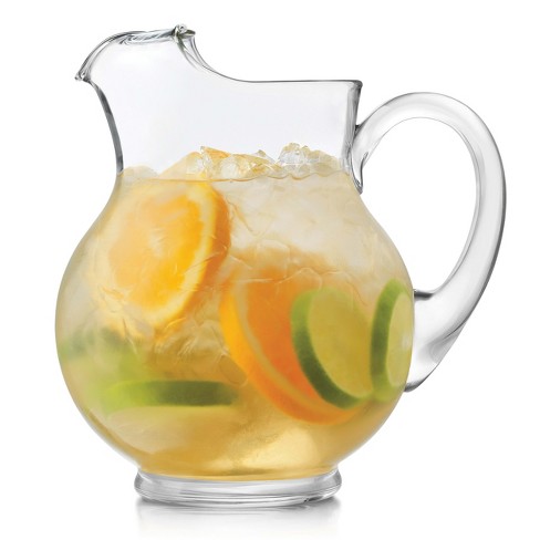 90.6oz Glass Round Pitcher with Handle - Threshold™