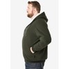 KingSize Men's Big & Tall Explorer Plush Fleece Hoodie - image 4 of 4