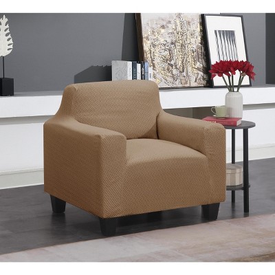 J&V TEXTILES Super Stretch Sofa Slipcover – Spandex Non Slip Soft Couch Sofa Cover, Washable Furniture Protector