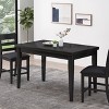 NicBex Antique Solid Wood Rectangular Height Dining Table,Modern Home Kitchen Table Tea Table,Dining Room Furniture - 2 of 4