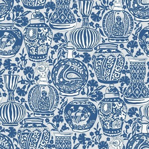 RoomMates Delft Pottery Blue Peel and Stick Wallpaper - 1 of 4