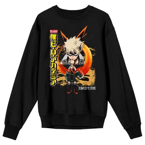 My hero academia bakugou sweatshirt sale