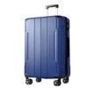 ORRD Luggage 3-Piece Set Hardshell Expandable Spinner TSA Lock, 20/24/28 Inch Blue Suitcases for Travel - 2 of 4