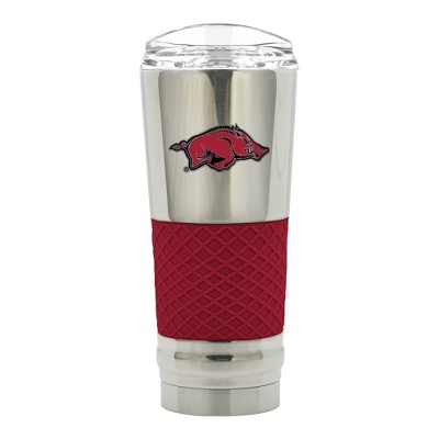 NCAA Arkansas Razorbacks 24oz Chrome Draft Tumbler