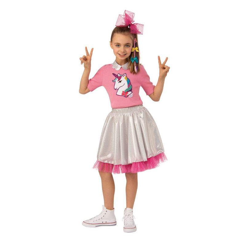 Rubies Girl's Jojo Siwa "Kid In Candy Store" Costume, 1 of 5