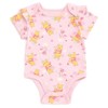 Disney Baby Girls Ribbed Bodysuit, Shorts and Headband 3 Piece Outfit Set Newborn to Infant - 3 of 4