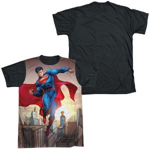 Men's Superman Light And Darkseid Short Sleeve Costume T-Shirt - 1 of 4