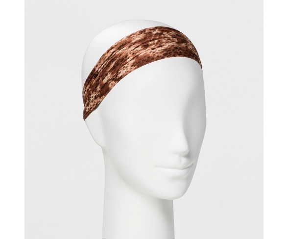 Pink Pewter Headband - Ariana Brown Snake