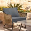 EAGLE PEAK Outdoor Deep Seat Patio Seat Cushion Set - 2 of 4
