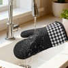REGALWOVEN Oven Mitts and Pot Holders Sets of 6 Heat Resistant Kitchen Oven Gloves Sets with Non-Slip Silicone for Kitchen - 4 of 4