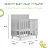 JPMA & Greenguard Gold Certified Sweetpea Baby Lexington 4-In-1 Convertible Mini Crib - 2 of 2