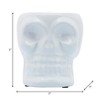 Sagebrook Home Ceramic Skull Vase - Contemporary Decorative Skull Vase for Succulents or Small Plants - Indoor or Outdoor Skull Vase - 4 of 4
