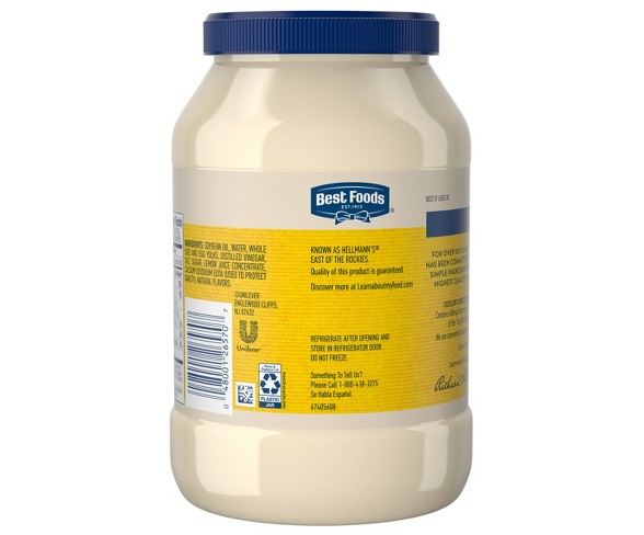 Best Foods Mayonnaise Real - 48oz