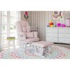 Storkcraft Tuscany Glider Nursery Rocking Chair and Ottoman - 3 of 4