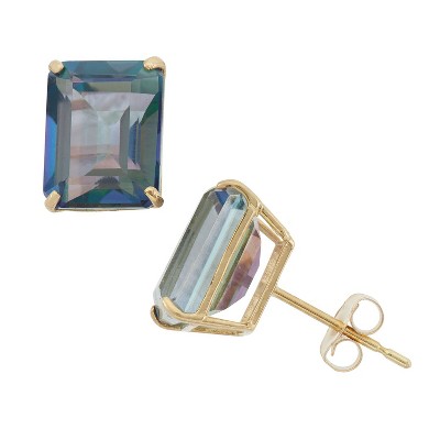Designs By Gioelli 10K Gold Gemstone Stud Earrings