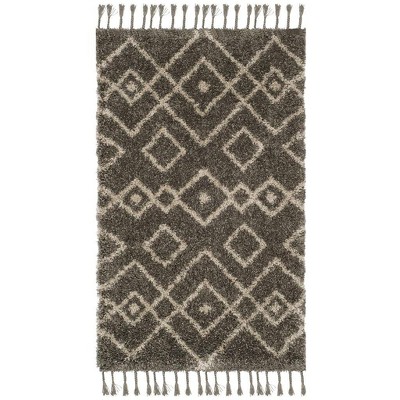 Moroccan Fringe Shag 200 MFG249 Power Loomed Indoor Rug - Safavieh