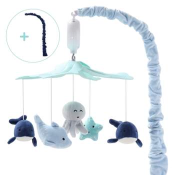 The Peanutshell Baby Musical Crib Mobile - Sealife