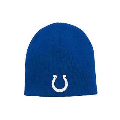 NFL Knit Beanie - Indianapolis Colts, Blue, Cuffless
