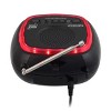 JENSEN Digital AM/FM Weather Band Alarm Clock Radio with NOAA Weather Alert and Top Mounted Red LED - image 3 of 4
