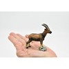 Goat, Feral, Hand Painted, Realistic Plastic Animal Design, Figure, Model, Figurine, Replica, Toy, Gift,  4 Inches.   CWG173 BB41 - 3 of 4