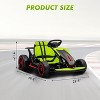 Go Kart for Kids, 24V Drift Kart with 2X200W Strong Motor, 7AH Big Battery, Electric Pedals, Electric Go Kart Outdoor Race Toy - 3 of 4