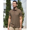 Polo Shirts for Men Short Sleeve Casual Business Sports Tennis Golf Shirts - 2 of 4