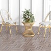Costway 18/36 PCS Interlocking Deck Tiles Anti-slip Floor Tiles for Poolside All Weather Grey - 2 of 4