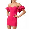 Women's Robin Off The Shoulder Mini Dress - line and dot - 3 of 4
