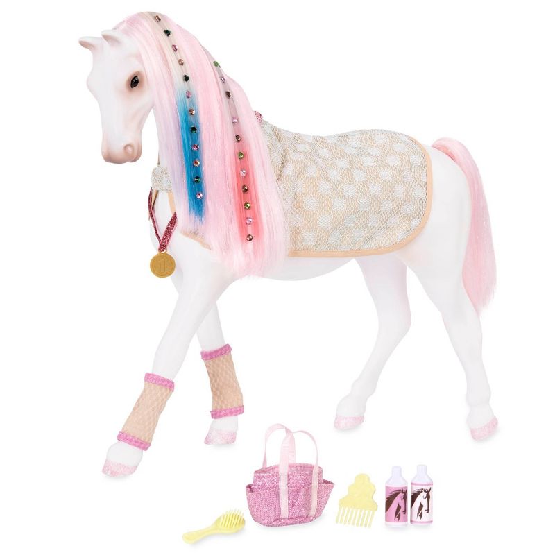 Glitter Girls Groom and Show Horse Accessory Set for 14&#34; Dolls, 3 of 7
