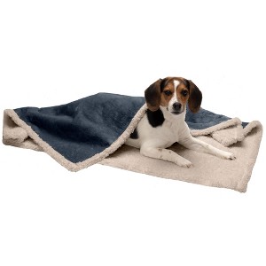 FurHaven Snuggly & Warm Soft-Edge Warming Waterproof Blanket - 1 of 3