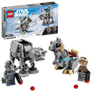 LEGO Star Wars AT-AT vs. Tauntaun Microfighters Building Toy 75298