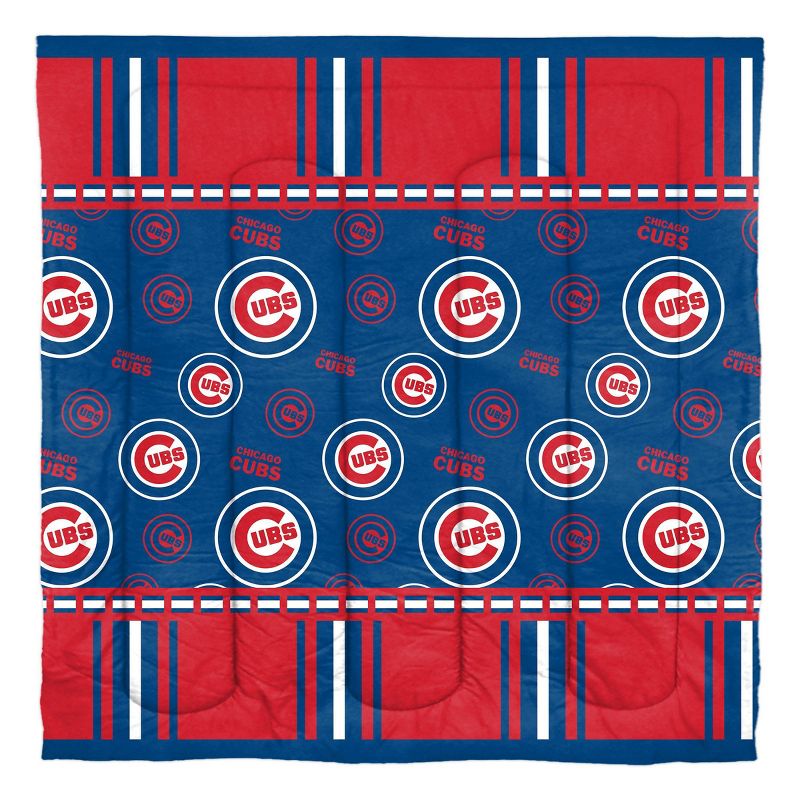 MLB Chicago Cubs Rotary Bed Set, 2 of 4