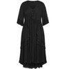 Women's Plus Size Cadence Dress - black | CITY CHIC - 4 of 4
