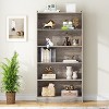 Hommoo Wood Bookcase, 72" Tall Bookshelf with 6-Tier Open Storage Shelves - 2 of 4