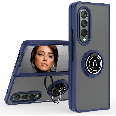Entronix Case Compatible with Galaxy Z Fold 4 - Matte Gripstand