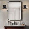PAKOKULA 8.7 in. 1-Light Matte Black Wall Sconce with Cone Metal Shade - 3 of 4