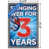 Trends International Marvel Spider-Man - Happy 3rd Birthday Framed Wall Poster Prints - image 3 of 4