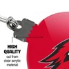 Wesleyan University Primary Logo Acrylic Christmas Tree Holiday Ornament - 4 of 4