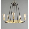 Maxim Lighting Haven 5 - Light Chandelier in  Oil Rubbed Bronze/Antique Brass - 3 of 4