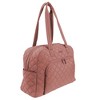 Ellen Tracy 20 Inch Diamond Nylon Quilted Travel Duffel - 2 of 4